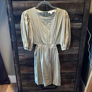 Hyfve half sleeve cut out mini dress